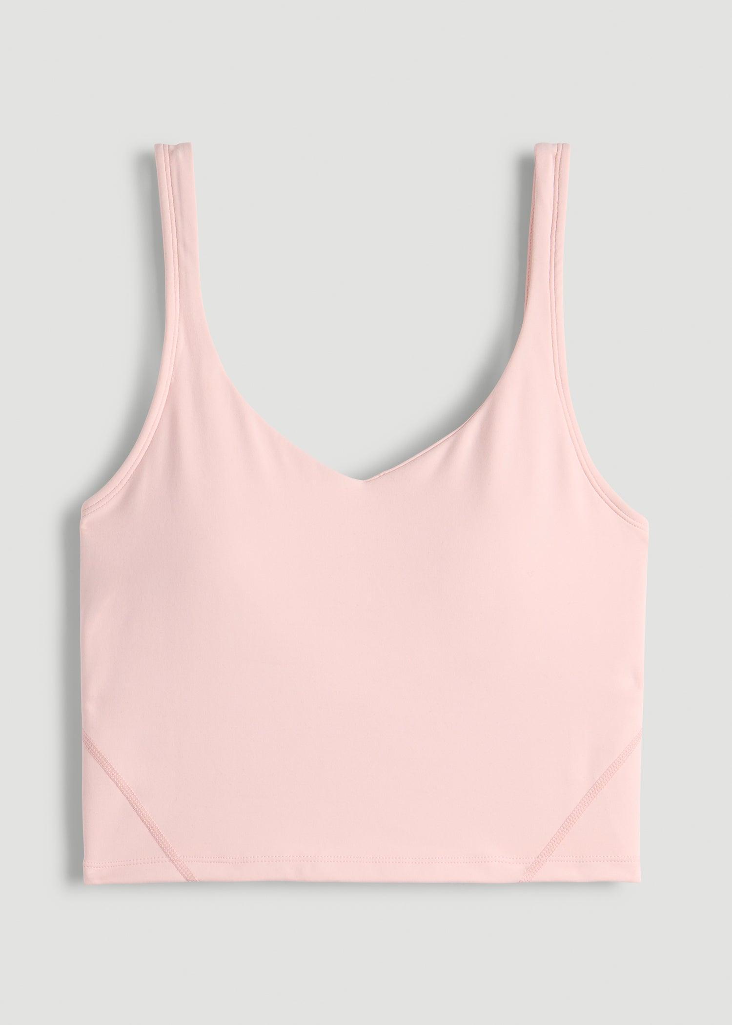 Balance Tank Top for Tall Women in Hush Pink Female Product Image