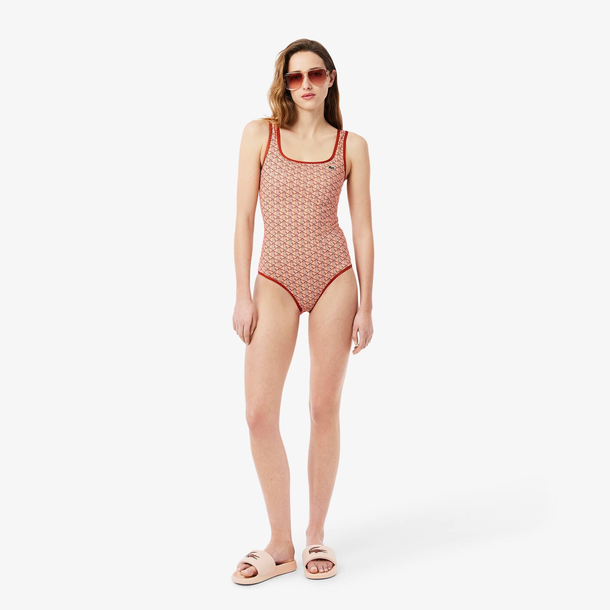 Printed One Piece Swimsuit Product Image