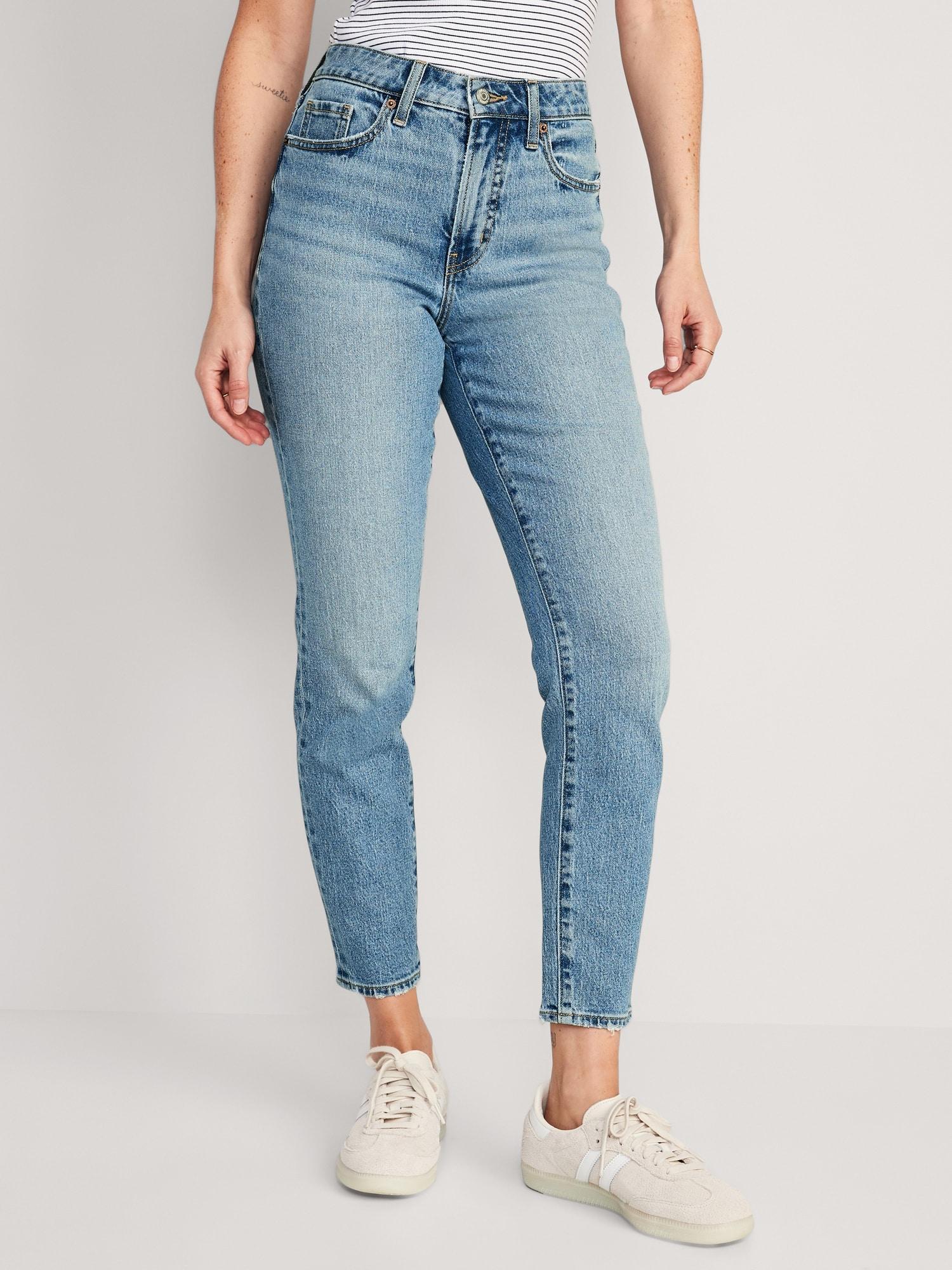 High-Waisted OG Straight Ankle Jeans Product Image