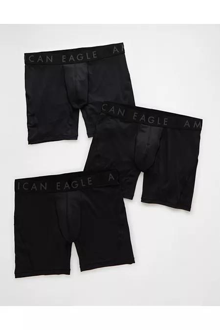 AEO Men's 6" Flex Boxer Brief 3-Pack Men's Product Image
