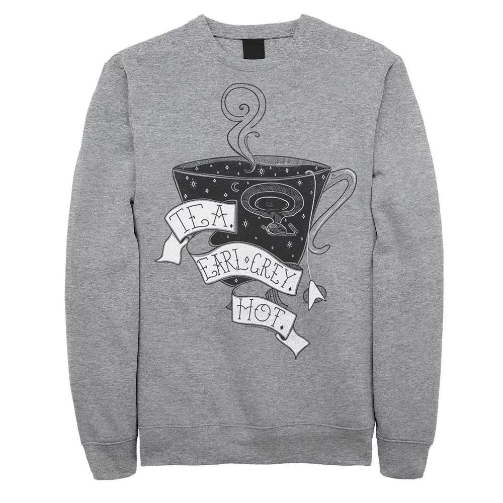 Men's Star Trek Next Generation Earl Grey Drawing Sweatshirt,  Product Image
