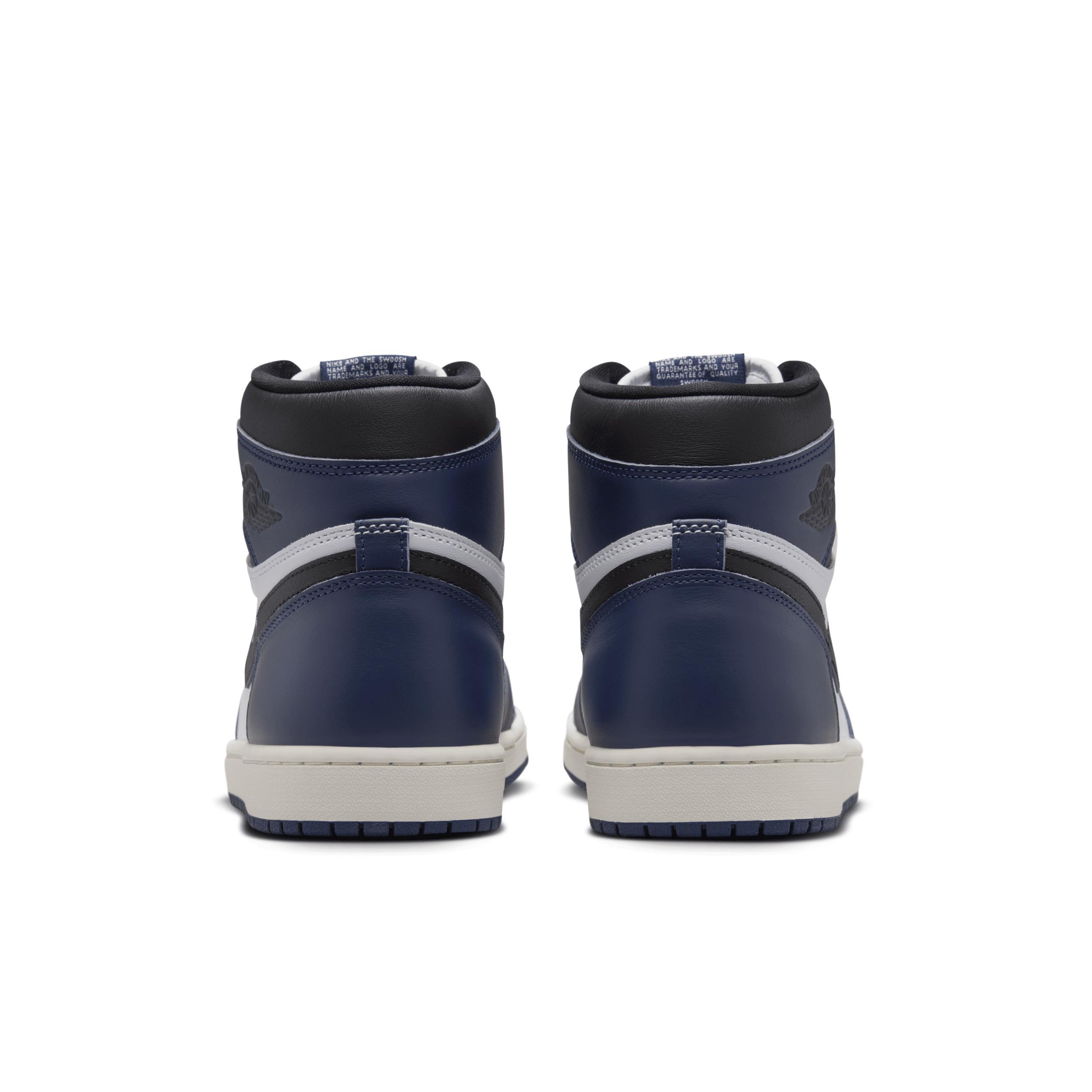 Men's Air Jordan 1 Retro High OG "Midnight Navy" Shoes Product Image