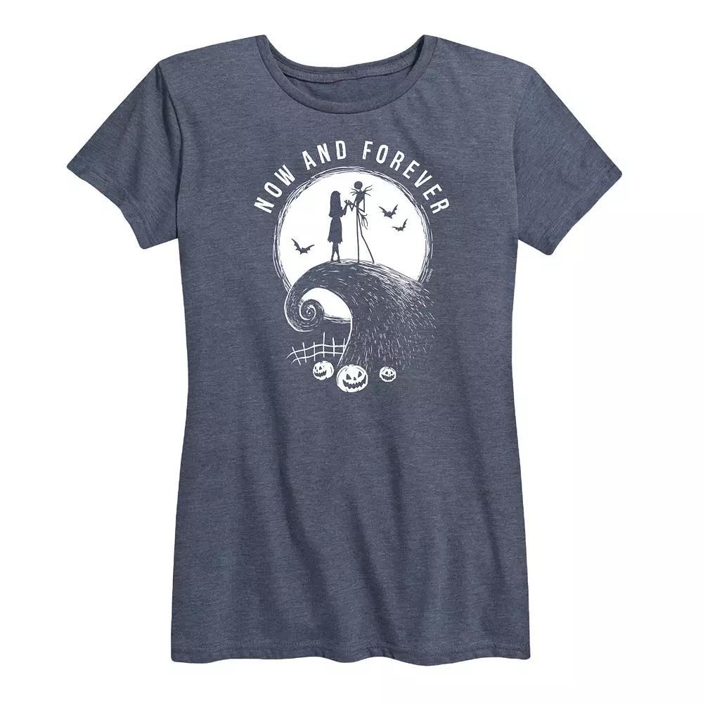 Disney's Nightmare Before Christmas Women's Now and Forever Graphic Tee, Girl's,  Product Image