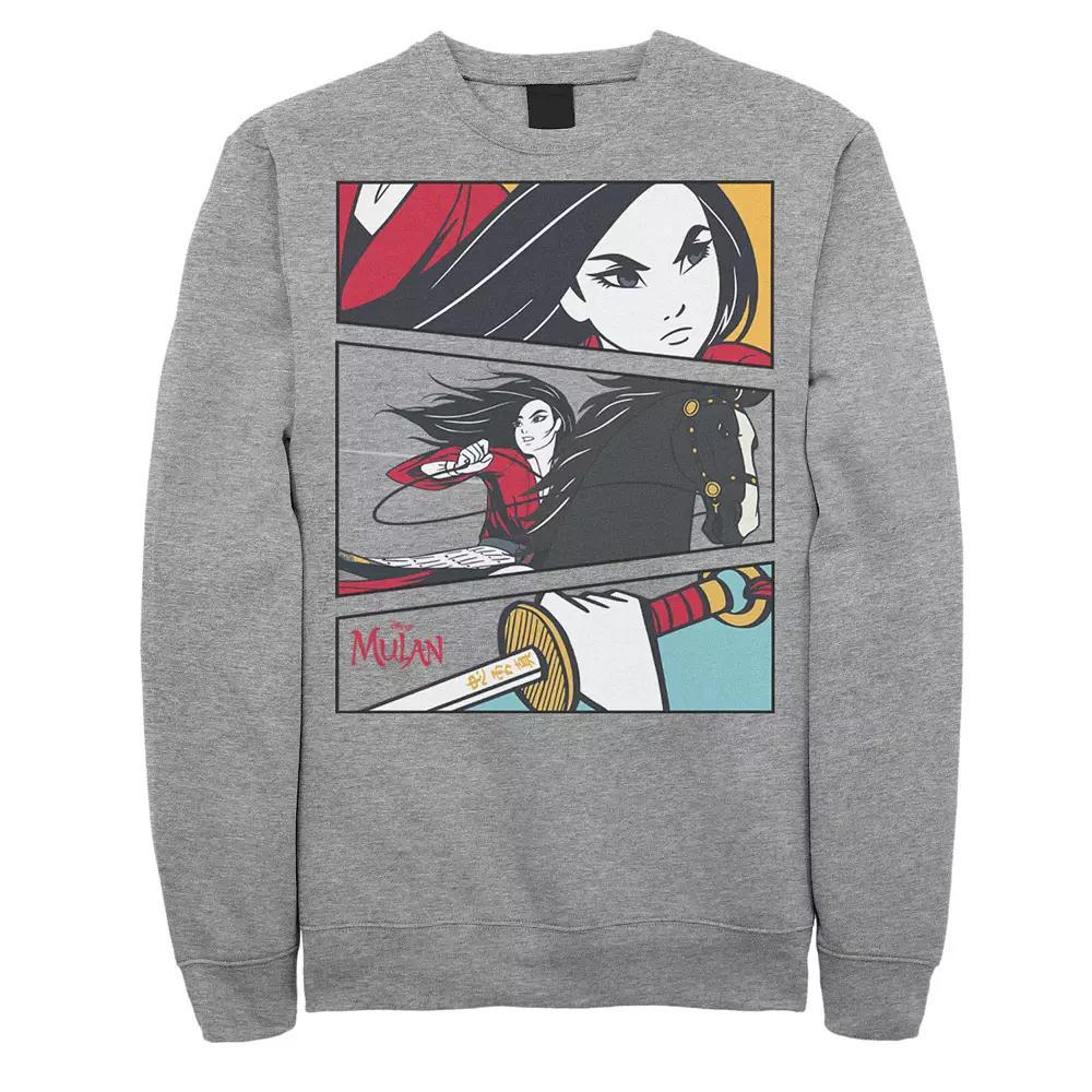 Disney's Mulan Comic Action Panels Men's Sweatshirt,  Product Image