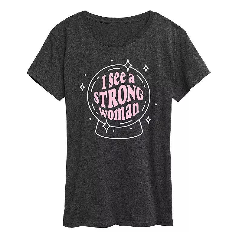 Womens I See A Strong Woman Graphic Tee Product Image