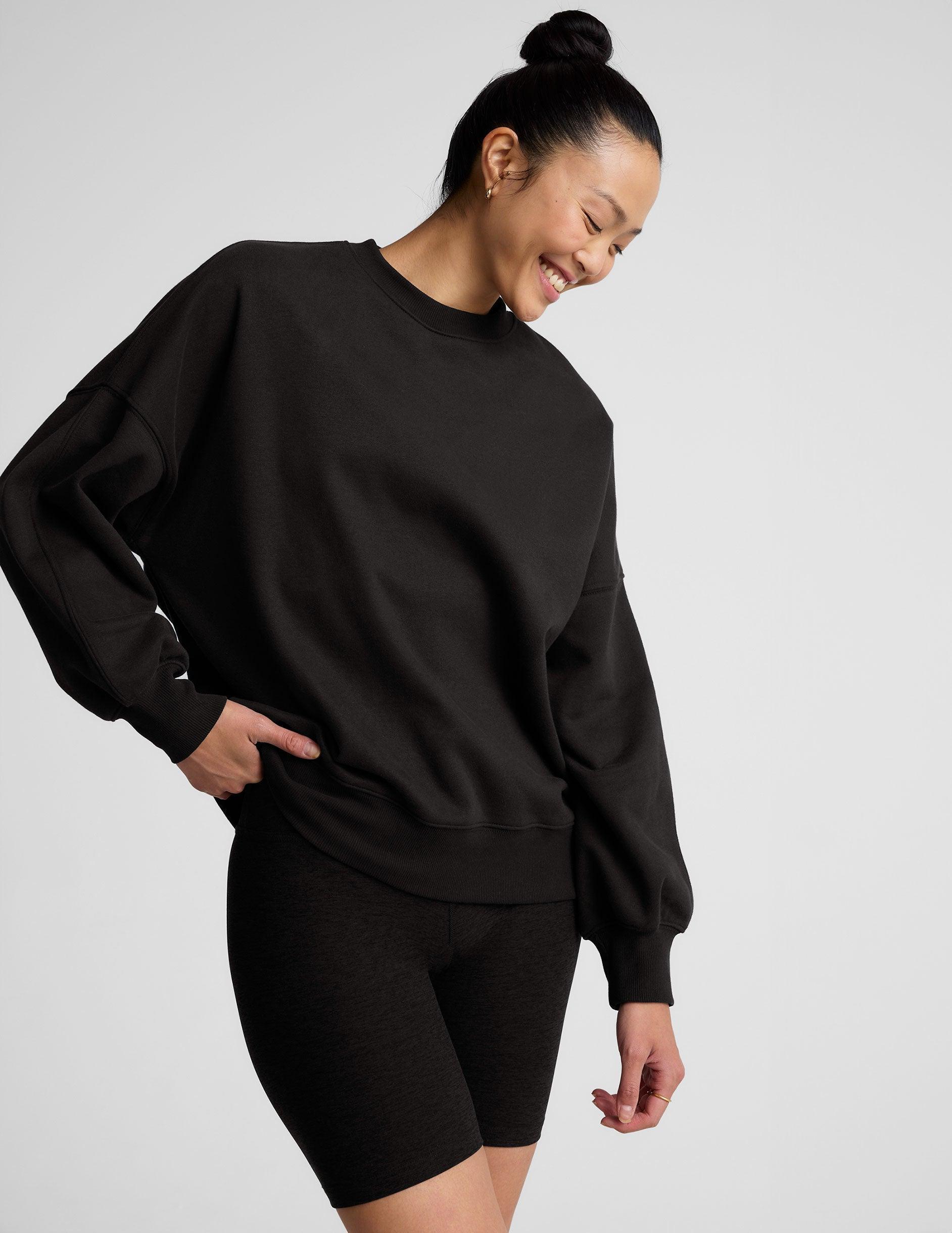 LuxeFleece Oversized Sweatshirt Product Image