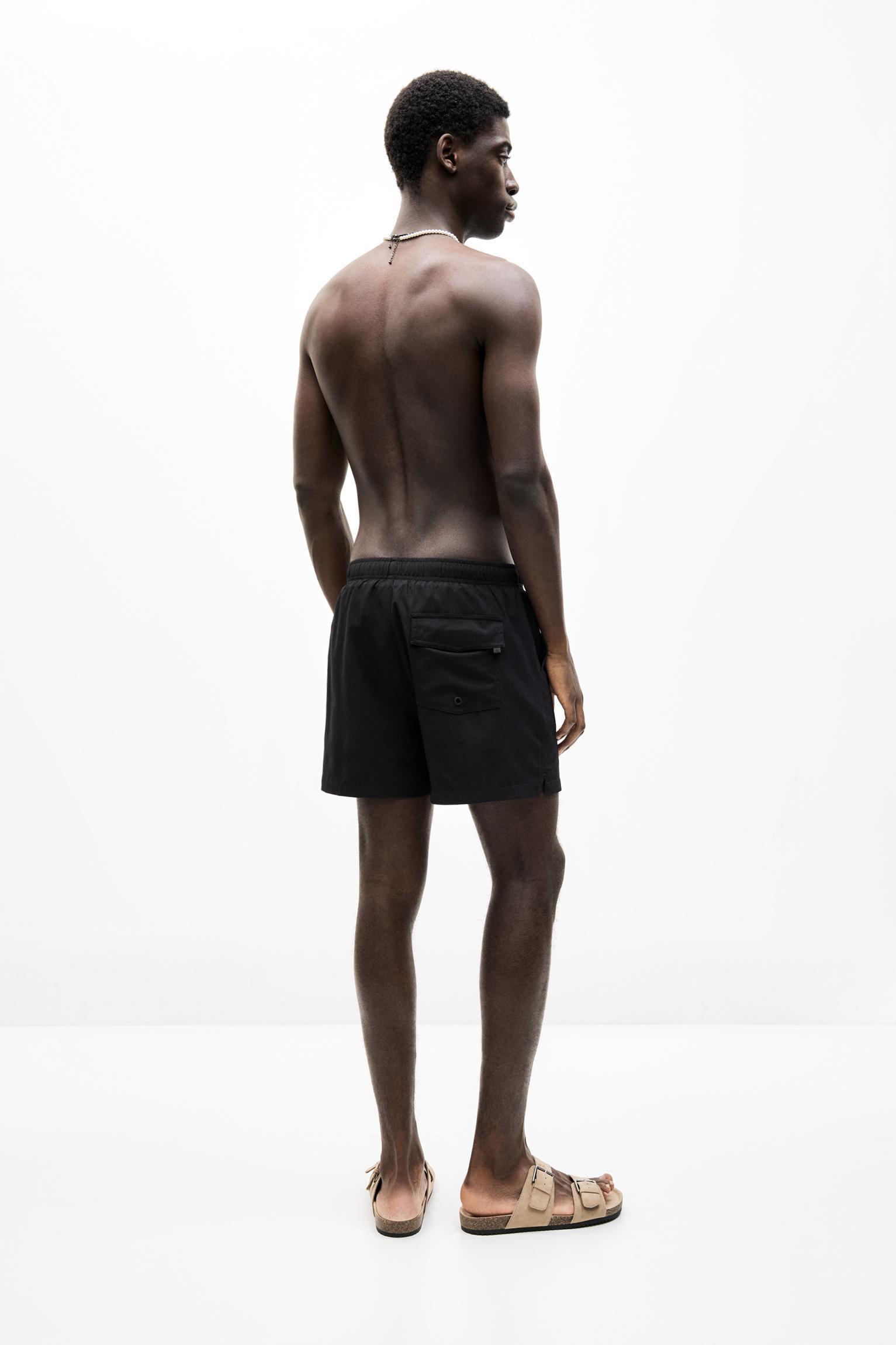 Textured fabric board shorts Product Image