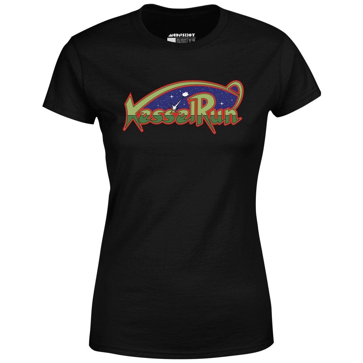 Kessel Run Galaga Mashup Parody - Women's T-Shirt Female Product Image