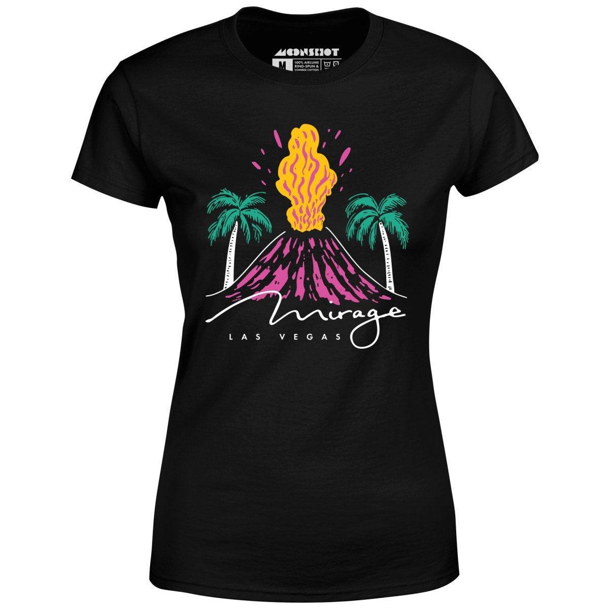 Mirage Volcano - Vintage Las Vegas - Women's T-Shirt Female Product Image