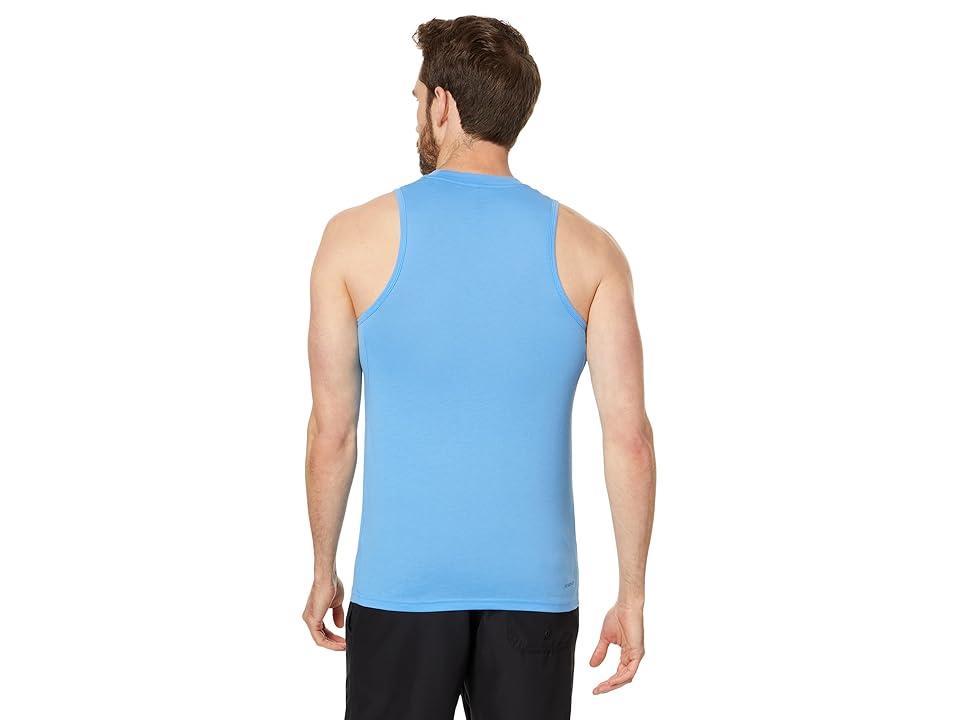 adidas Essentials Feelready Training Sleeveless T-Shirt Burst/Black) Men's Clothing Product Image