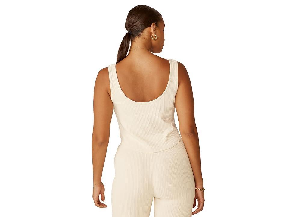 Beyond Yoga Well Traveled Tank (Ivory) Women's Clothing Product Image