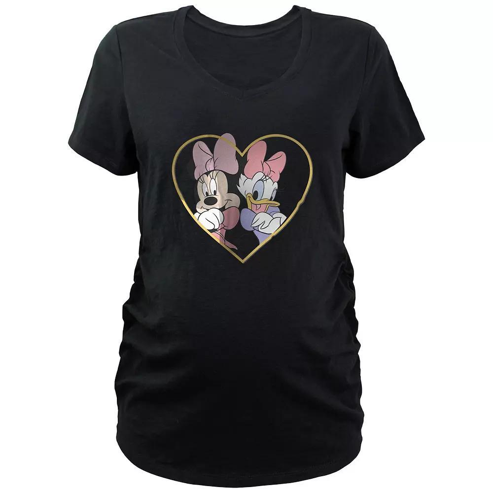 Disney's Minnie Mouse And Daisy BFF's Maternity Graphic Tee, Women's,  Product Image
