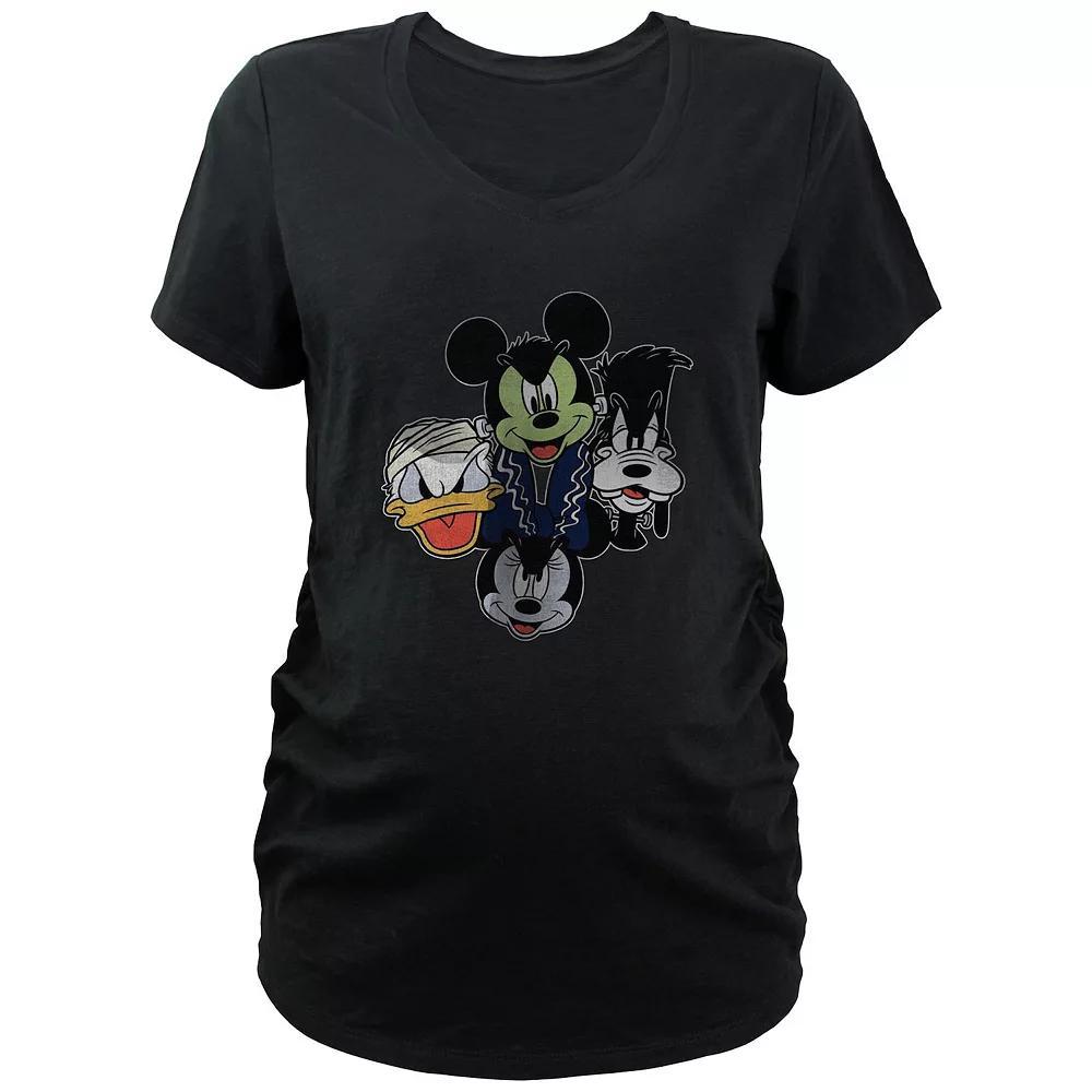 Disney's Mickey Mouse Name Stack Maternity Graphic Tee, Women's,  Product Image
