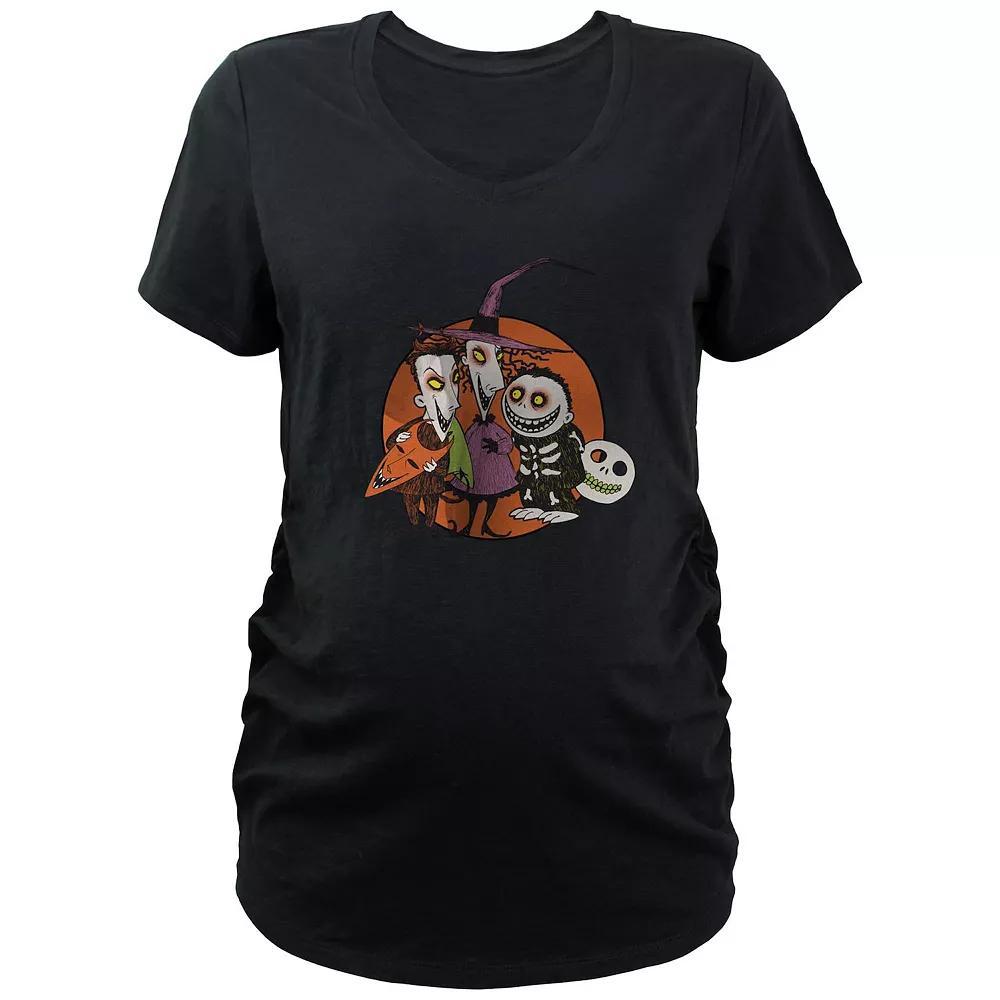 Disney's The Nightmare Before Christmas Troublemakers Maternity Graphic Tee, Women's,  Product Image