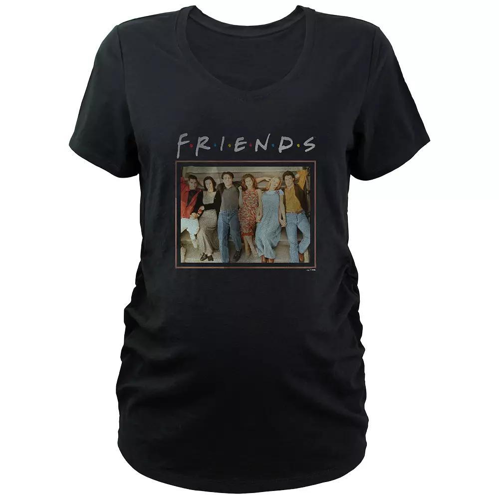 Maternity Friends Group Photo Graphic Tee, Women's,  Product Image