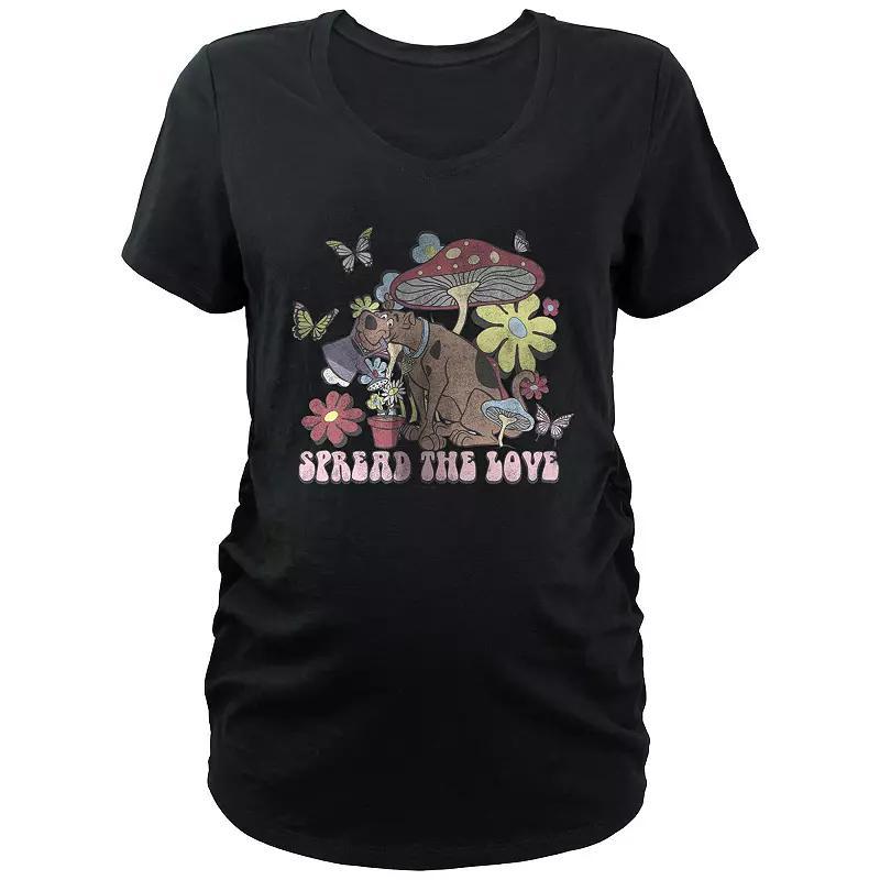 Maternity Scooby-Doo Spread The Love Graphic Tee, Women's,  Product Image