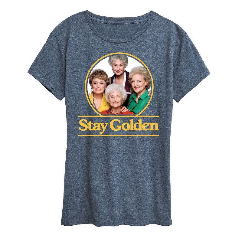 Women's Golden Girls Stay Golden Group Graphic Tee, Girl's,  Product Image