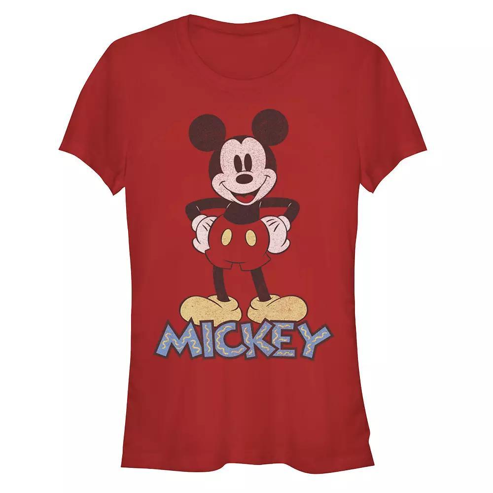 Disney's Mickey Mouse 90's Juniors' Graphic Tee, Girl's,  Product Image