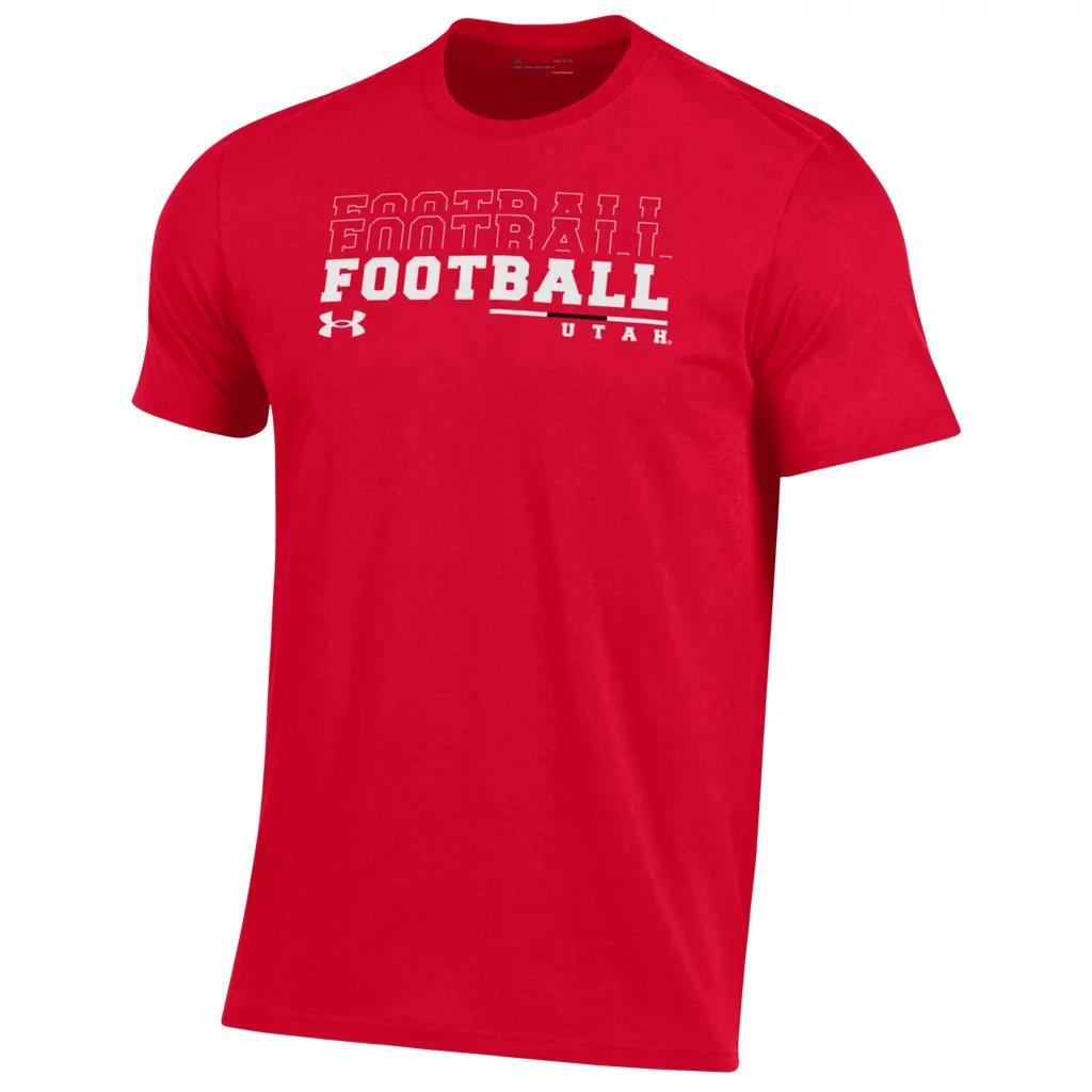 Men's UA Performance Cotton Collegiate T-Shirt Product Image