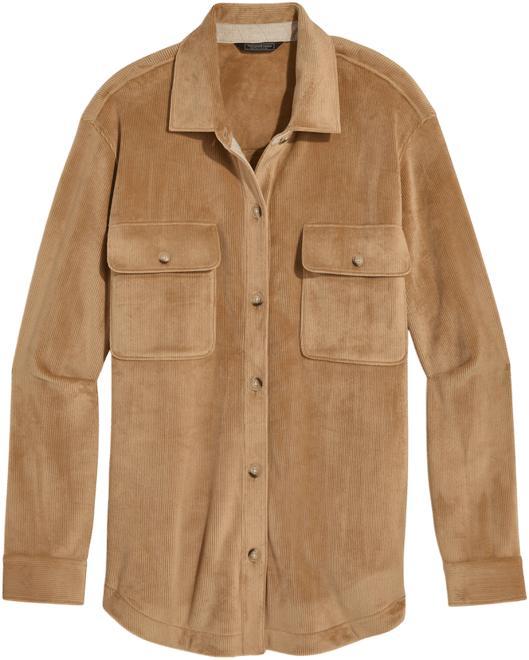 Cozy Cord Shirt Jacket Product Image