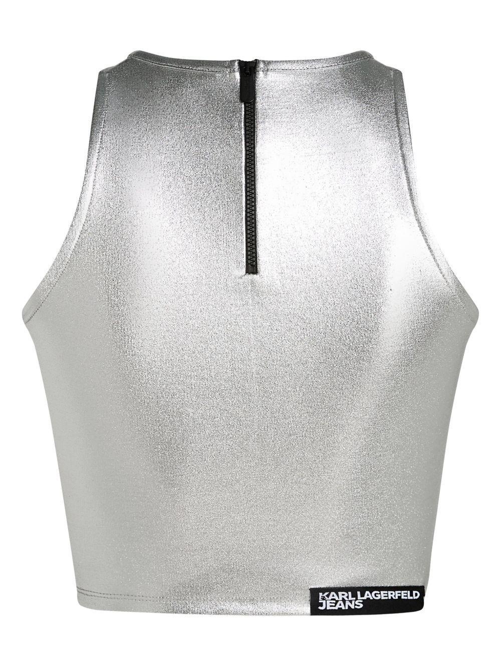 metallic tank top Product Image