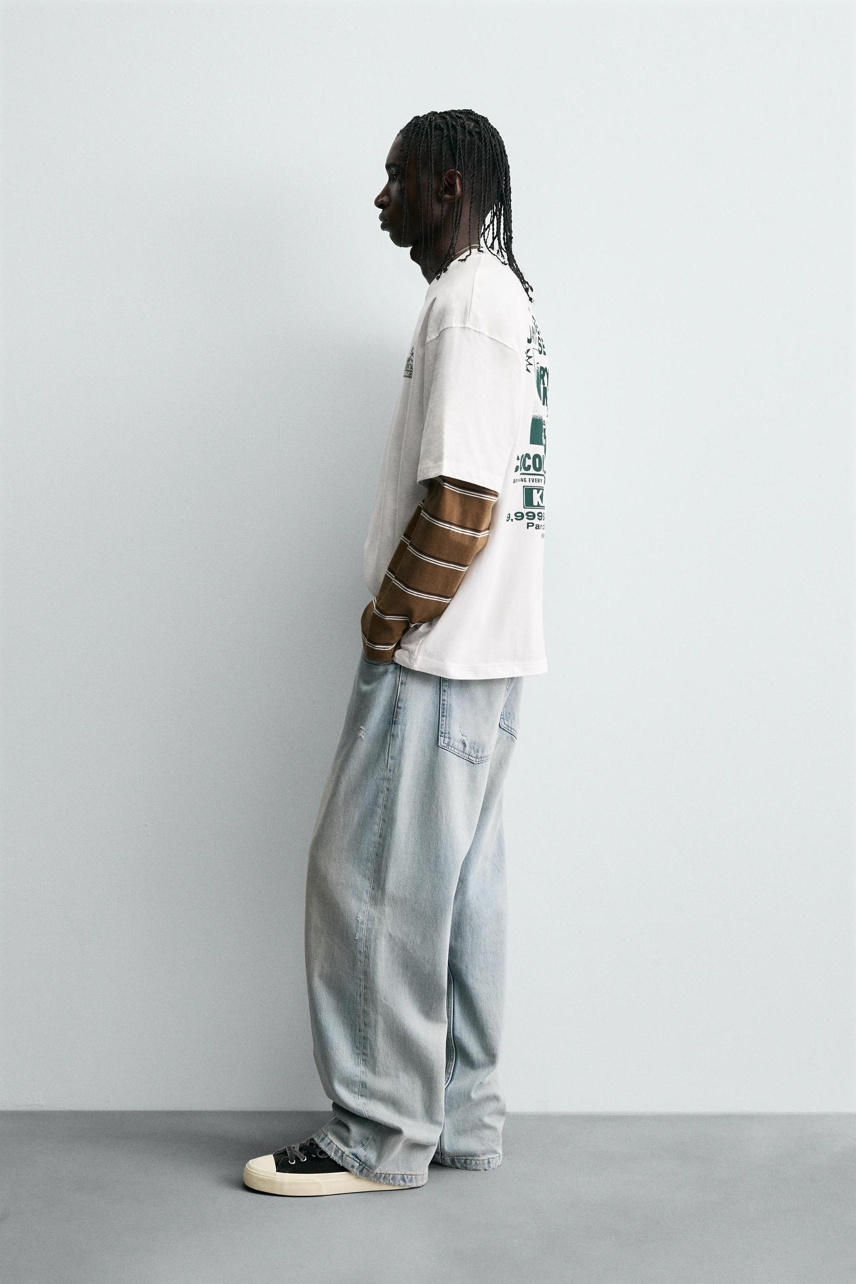 PRINTED TEXT T-SHIRT Product Image