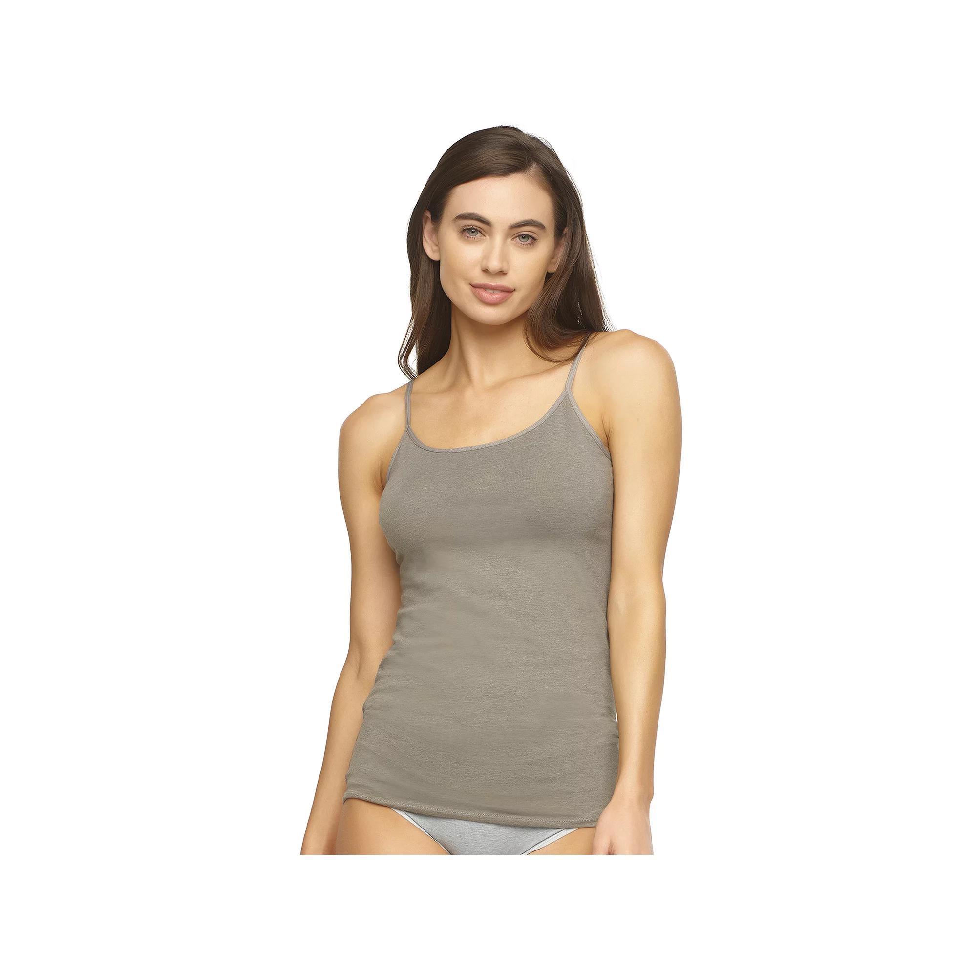 Women's Jezebel Cotton Camisole 830121, Size: Small, Grey Product Image