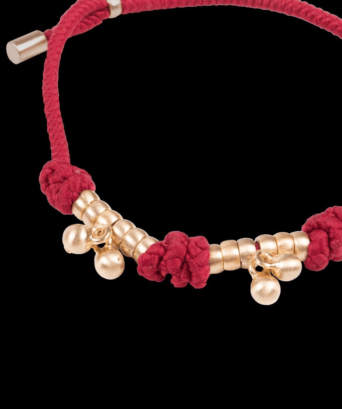 P22 Asha Anklet - Red, Size: OS Product Image