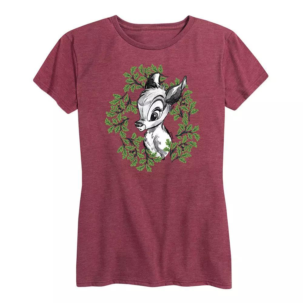 Disney's Bambi Women's Wreath Graphic Tee,  Product Image