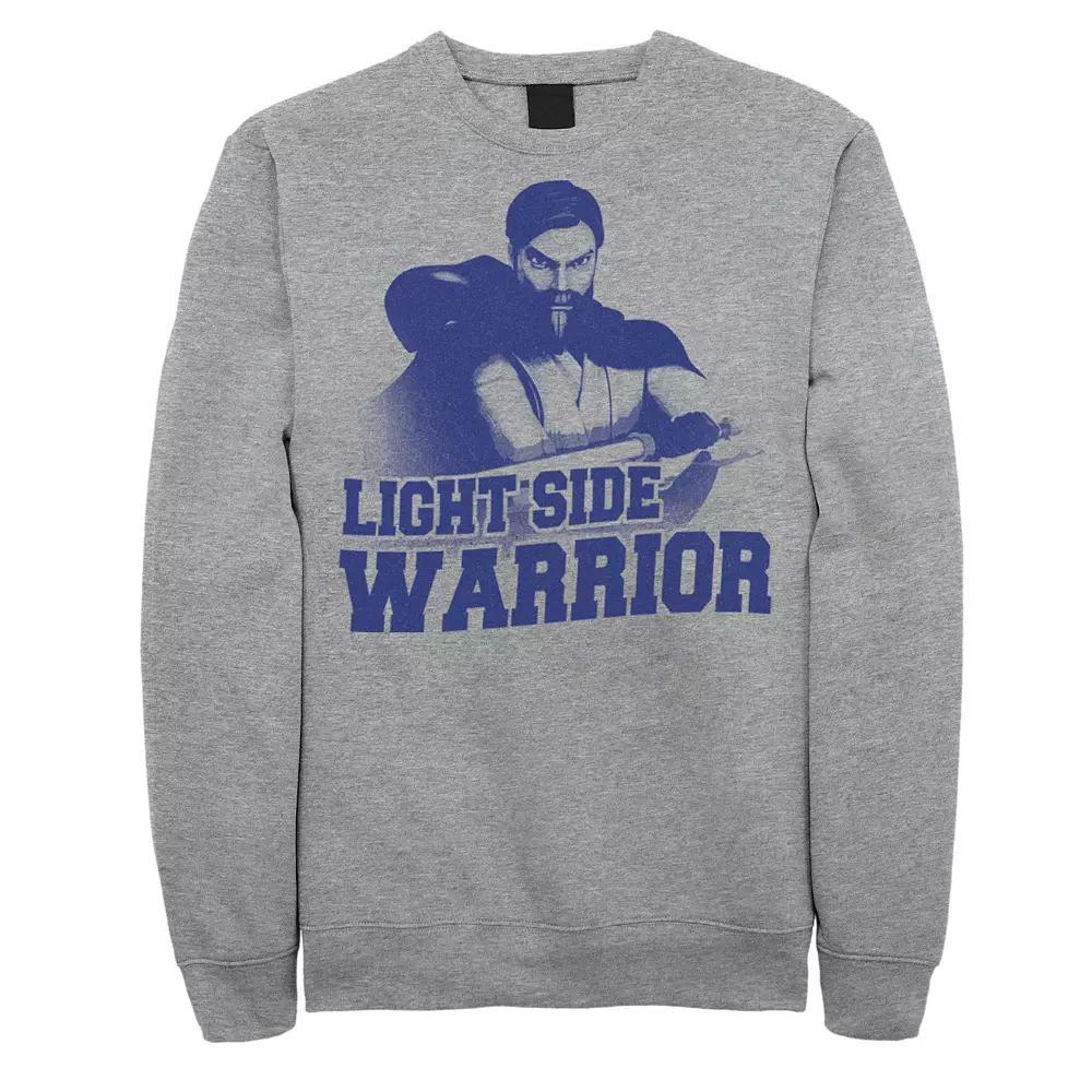 Men's Star Wars: Clone Wars Obi-Wan Kenobi Light Side Warrior Sweatshirt,  Product Image