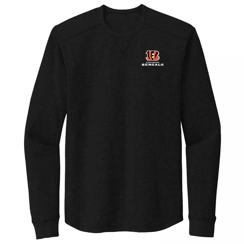 Men's Dunbrooke Black Cincinnati Bengals Cavalier Long Sleeve T-Shirt,  Product Image