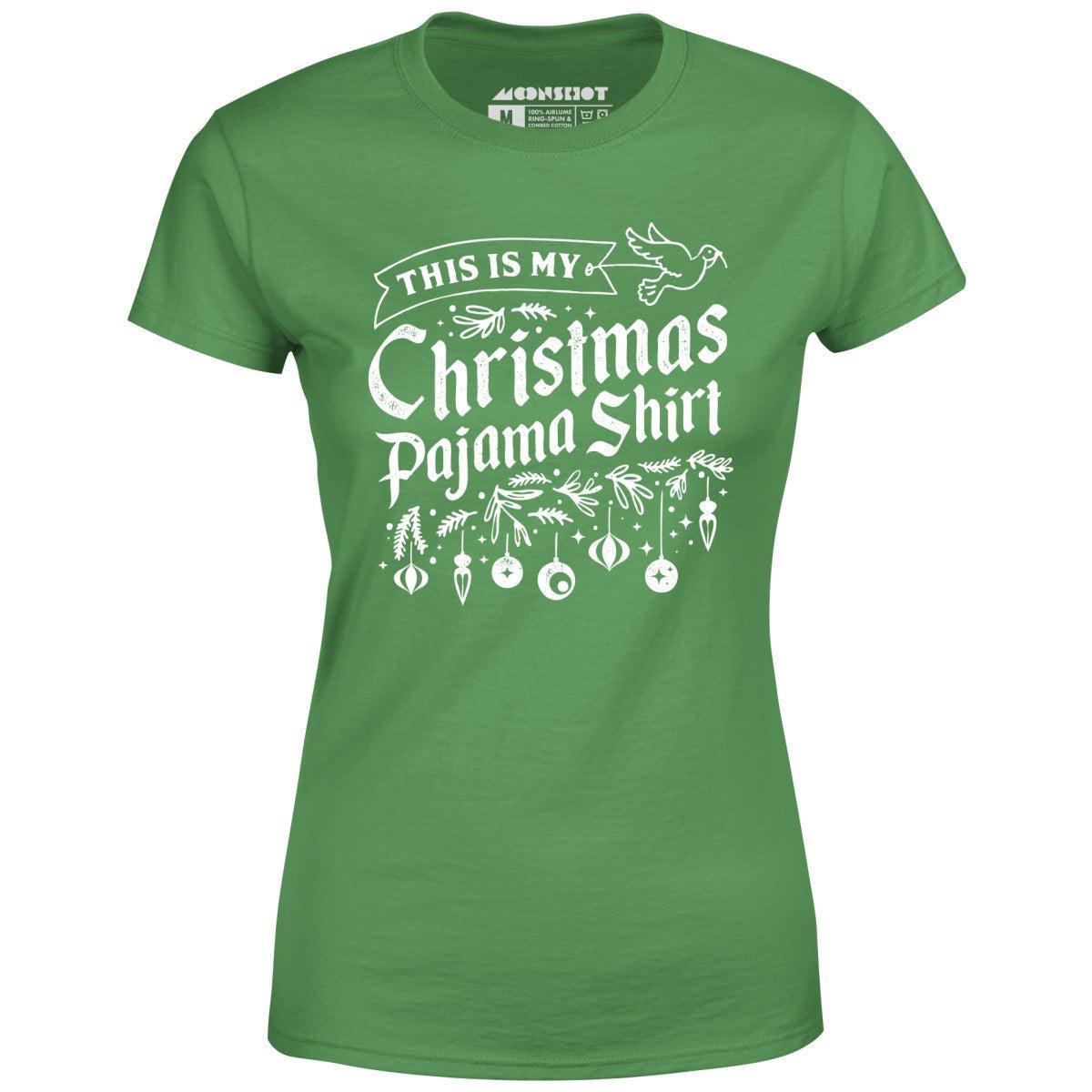 This is My Christmas Pajama Shirt - Women's T-Shirt Female Product Image