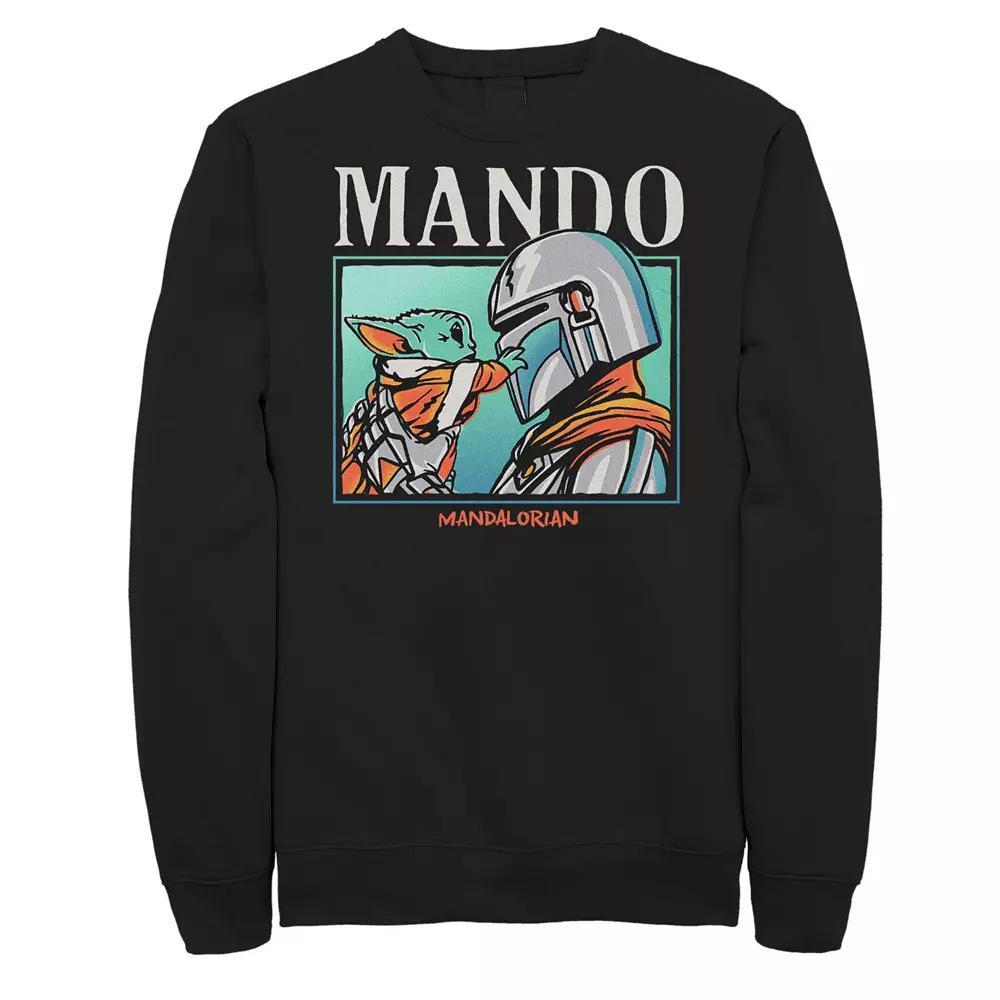 Big & Tall Star Wars The Mandalorian Found You Fleece Sweatshirt, Men's,  Product Image