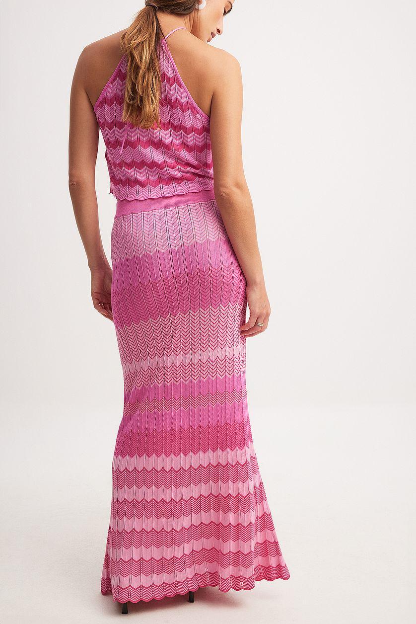 Fine Knitted Maxi Skirt Product Image