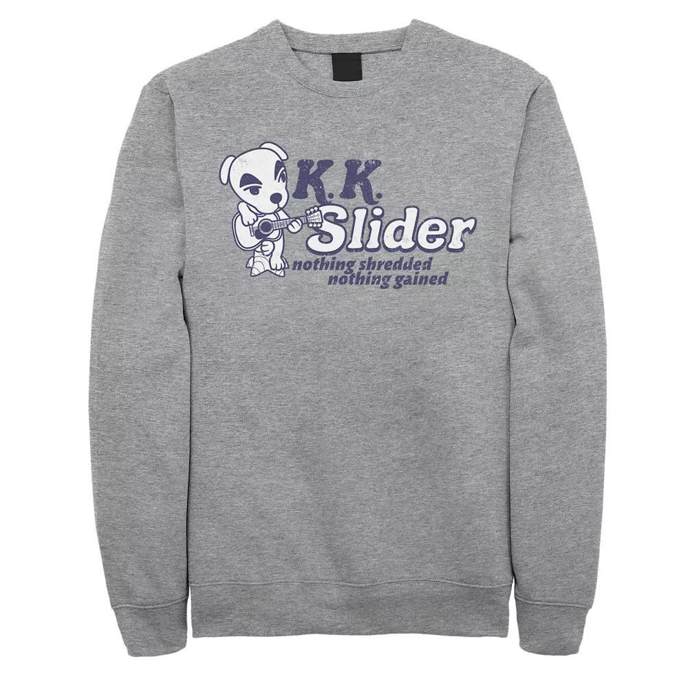 Big & Tall Animal Crossing K.K. Slider Nothing Shredded Nothing Gained Fleece Sweatshirt, Men's,  Product Image