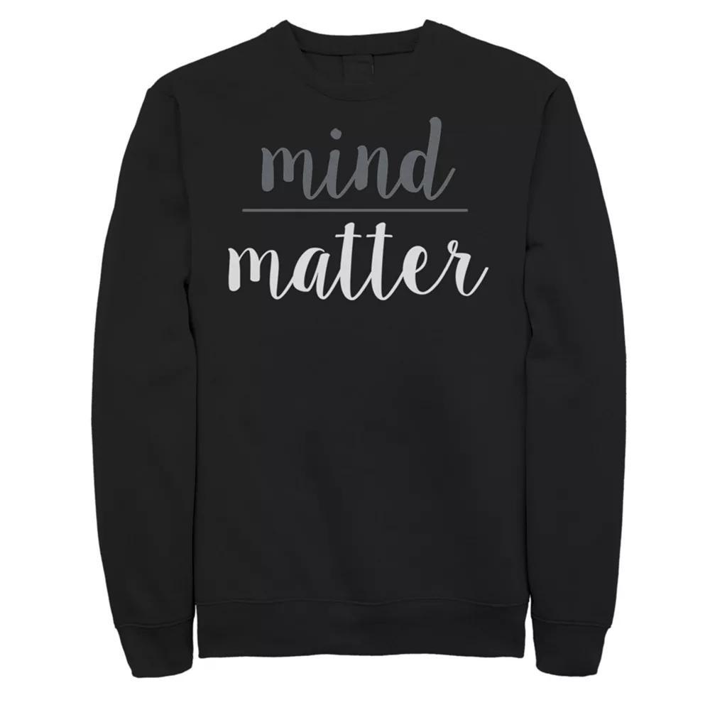 Men's Chin-Up Mind Over Matter Fleece, Size: 3XL, Black Product Image