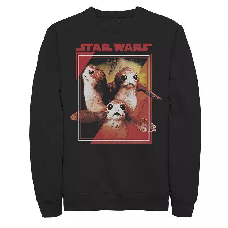 Men's Star Wars The Last Jedi Porgs Paint Portrait Box Tee,  Product Image