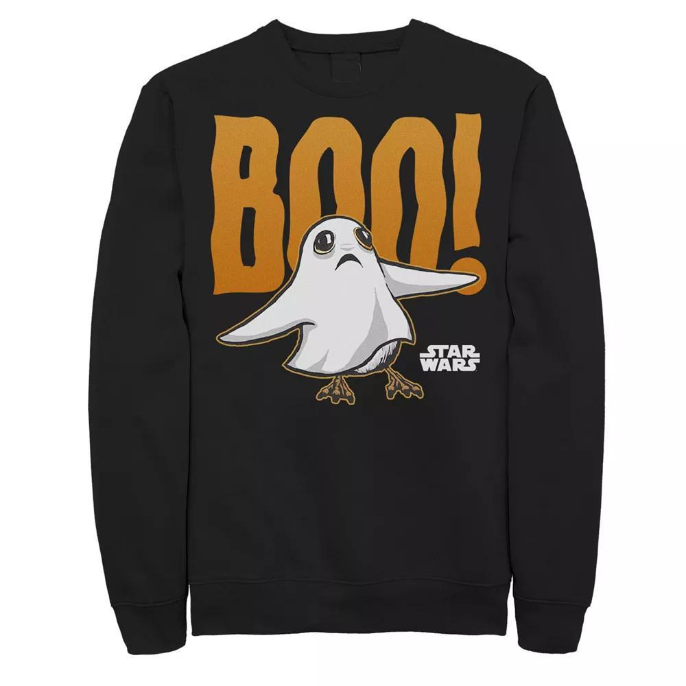 Men's Star Wars Ghost Porg Boo Sweatshirt,  Product Image