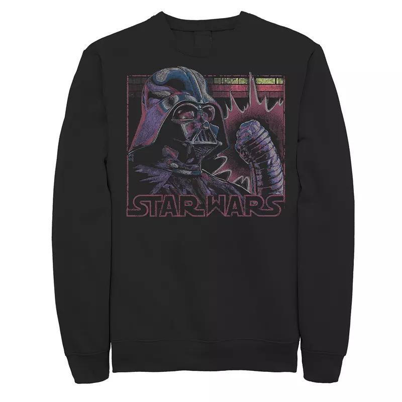 Men's Star Wars Vader Fist Of Doom Sweatshirt, Size: Small, Black Product Image