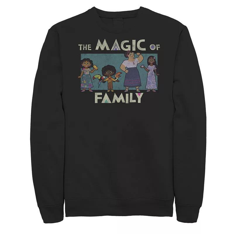 Big & Tall Disney Encanto The Magic Of Family Group Portrait Sweatshirt, Mens Product Image