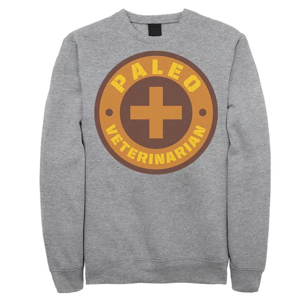 Men's Jurassic World Paleo Veternarian Badge Sweatshirt,  Product Image