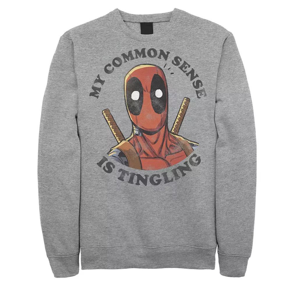 Men's Marvel Deadpool Common Sense is Tingling Sweatshirt,  Product Image