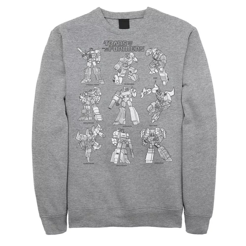 Men's Transformers Sketches Stack Sweatshirt,  Product Image