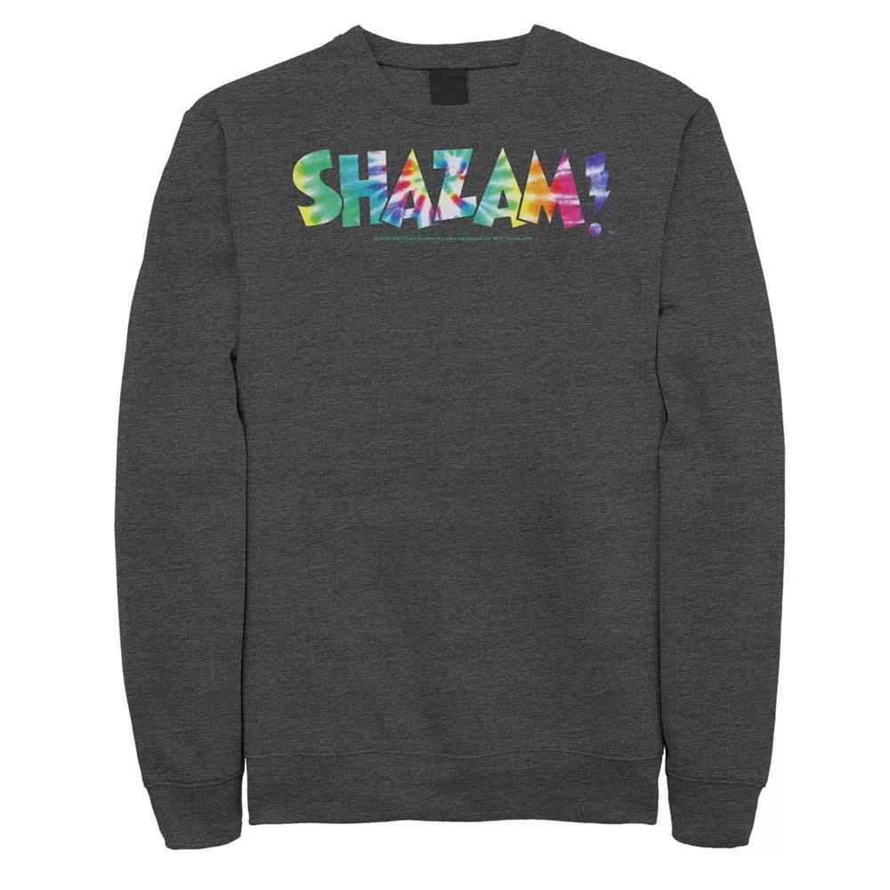 Men's DC Comics Shazam Tie-Dye Logo Sweatshirt,  Product Image