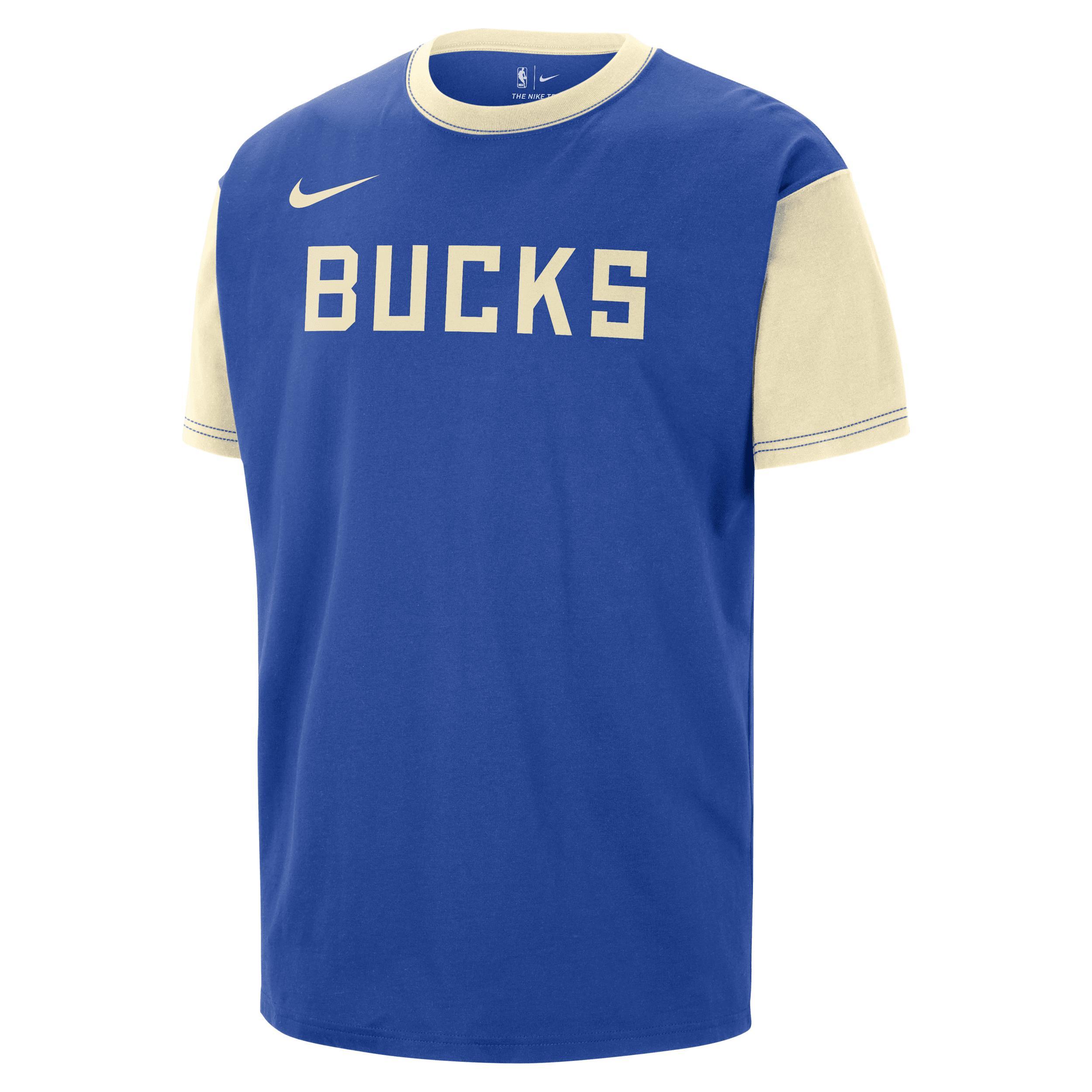 Milwaukee Bucks Courtside City Edition Nike Men's NBA T-Shirt Product Image