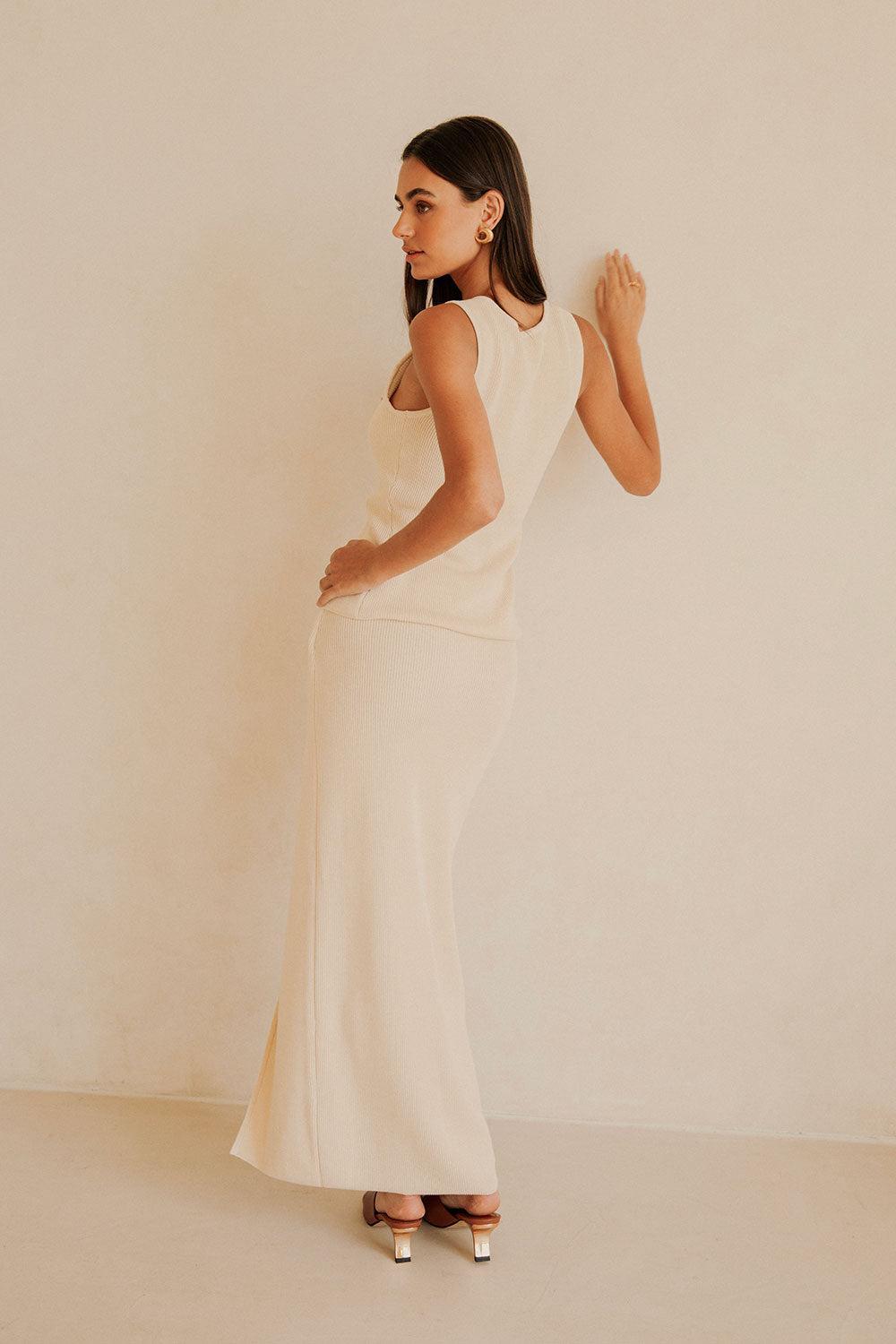 Bridget Top - Cream Product Image