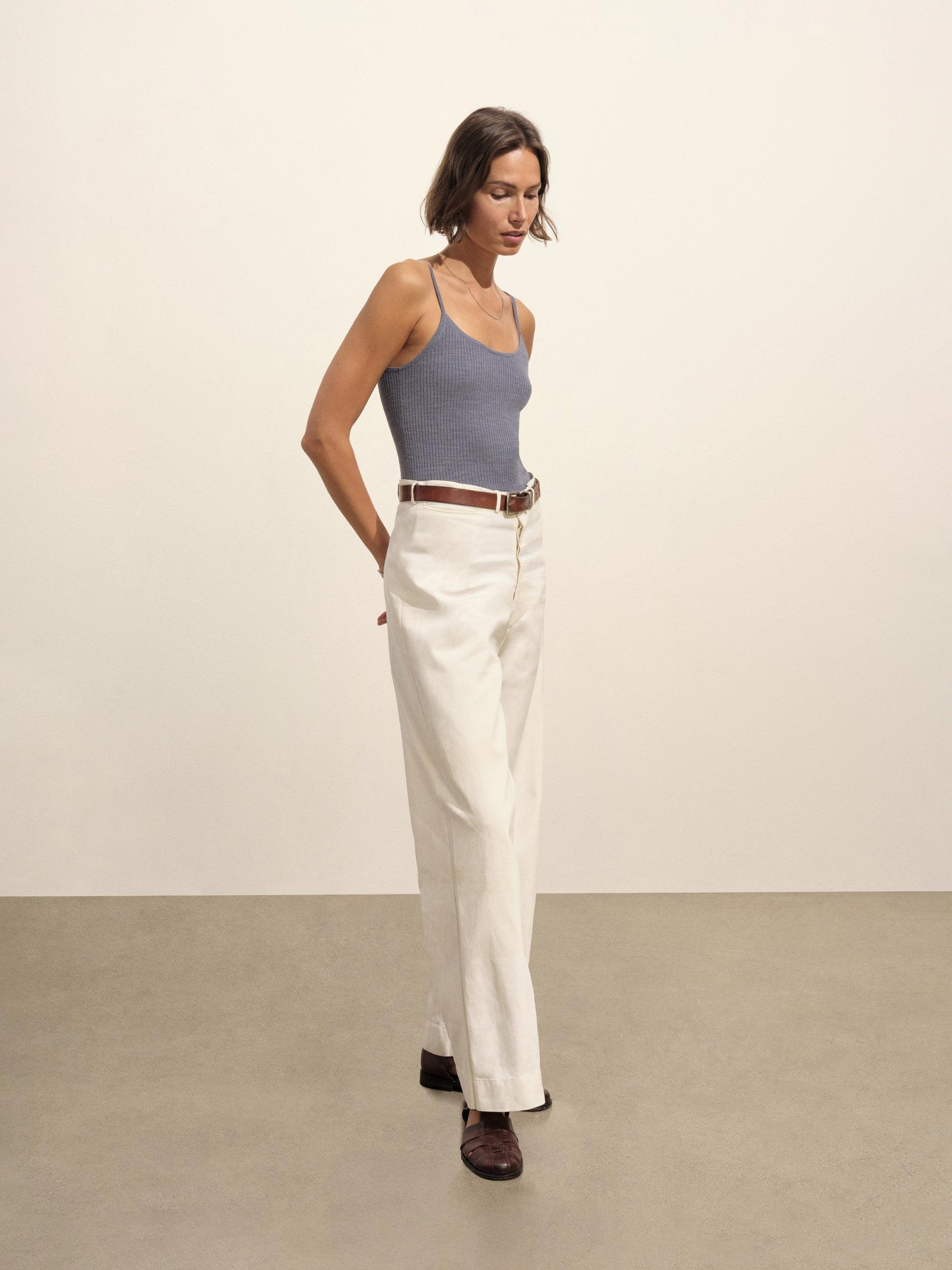 Bluebell Coastal Linen Camisole Product Image