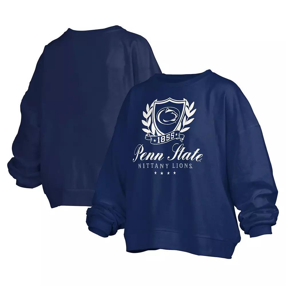 Women's Pressbox Navy Penn State Nittany Lions Big Aug Script Janice Over Product Image