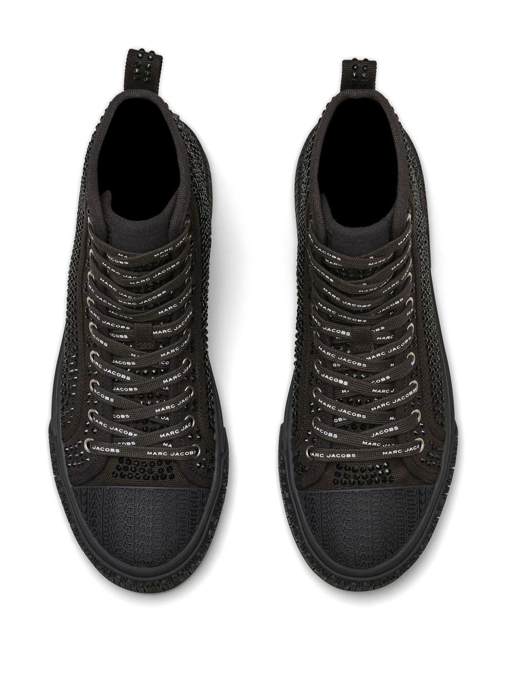 The Crystal Canvas high-top sneakers Product Image