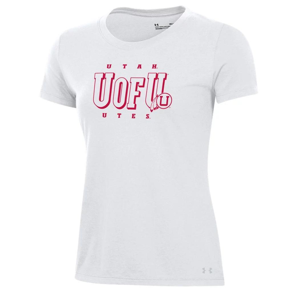 Women's UA Performance Cotton Collegiate T-Shirt Product Image